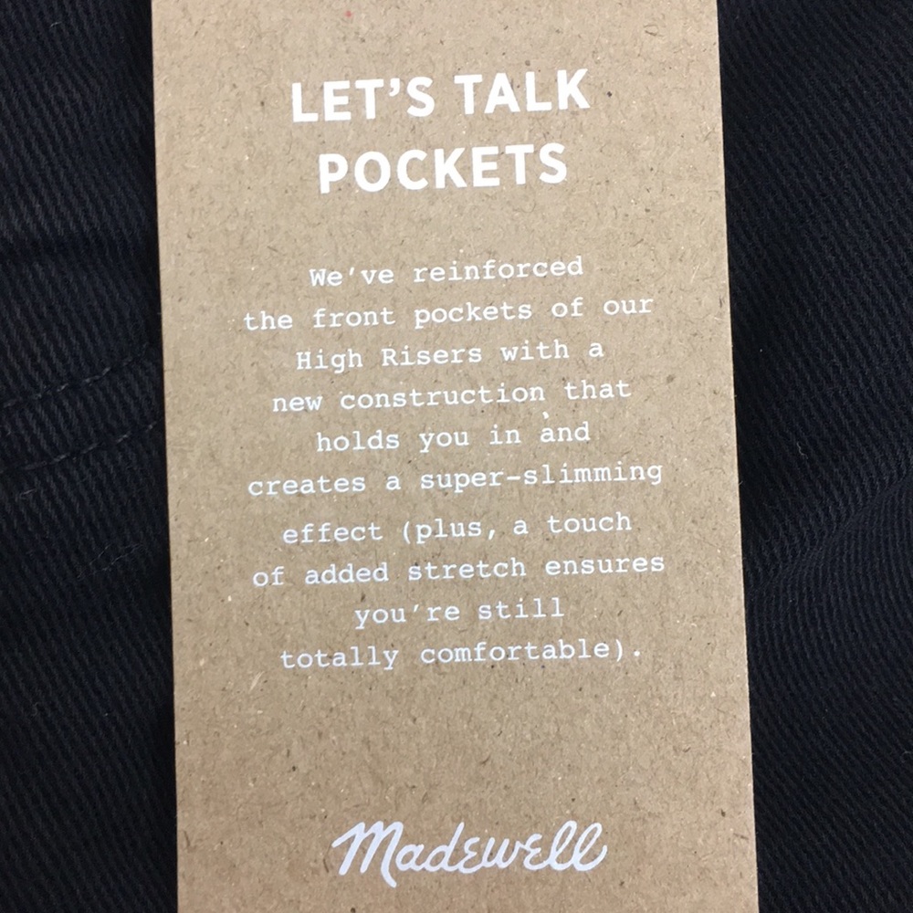 Madewell NWT Black High Rise Skinny Jeans Sz 27 - Picture 7 of 12